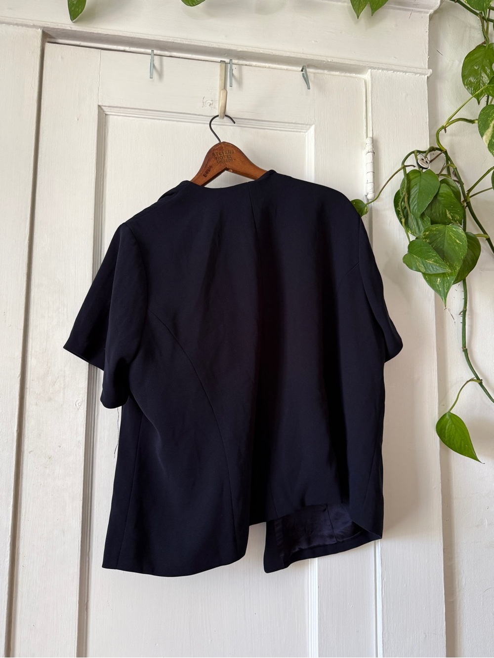 Jones New York Black Open Short-Sleeve Blazer and skirt size PW16 - Picture 11 of 12